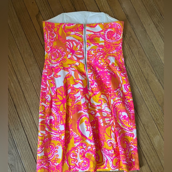 Lilly Pulitzer Tansy Dress - WORN 1x Size 2 - Picture 2 of 2